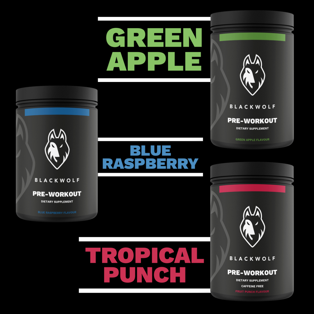 BlackWolf Singapore Best Preworkout with a Big Bang Energy!