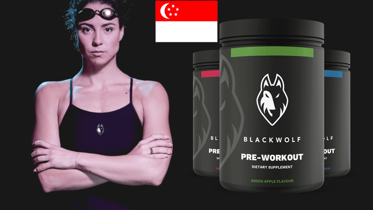 BlackWolf Singapore Best Preworkout with a Big Bang Energy!